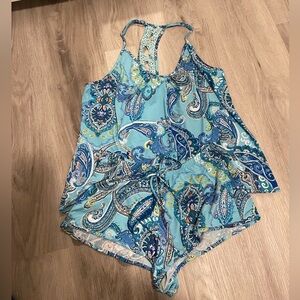 IN BLOOM TWO PIECE PYJAMA SET